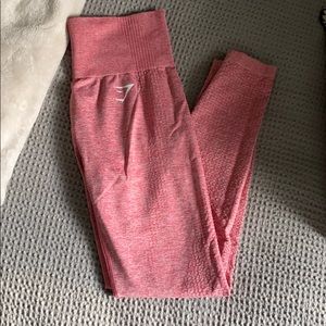 GYMSHARK VITAL SEAMLESS pink leggings